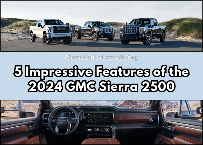 5 Impressive Features of the 2024 GMC Sierra 2500